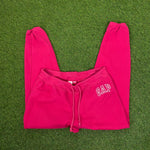 00s Gap Tracksuit Set Hoodie + Joggers Pink Small