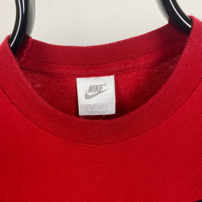 90s Nike T-Shirt Red Small