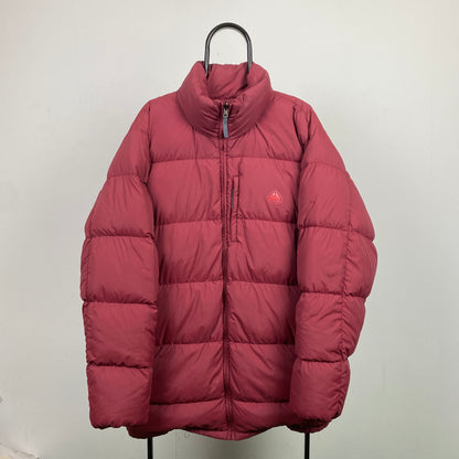 00s Nike ACG Reversible Puffer Jacket Red XL