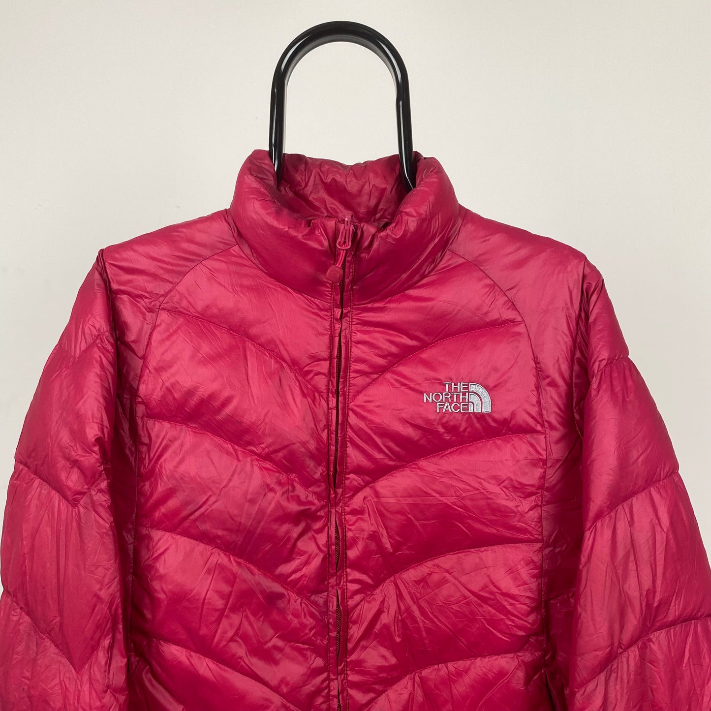 90s The North Face Puffer Jacket Pink XS