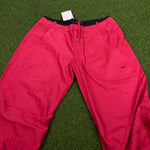 00s Nike Parachute Cargo Joggers Pink Red Medium
