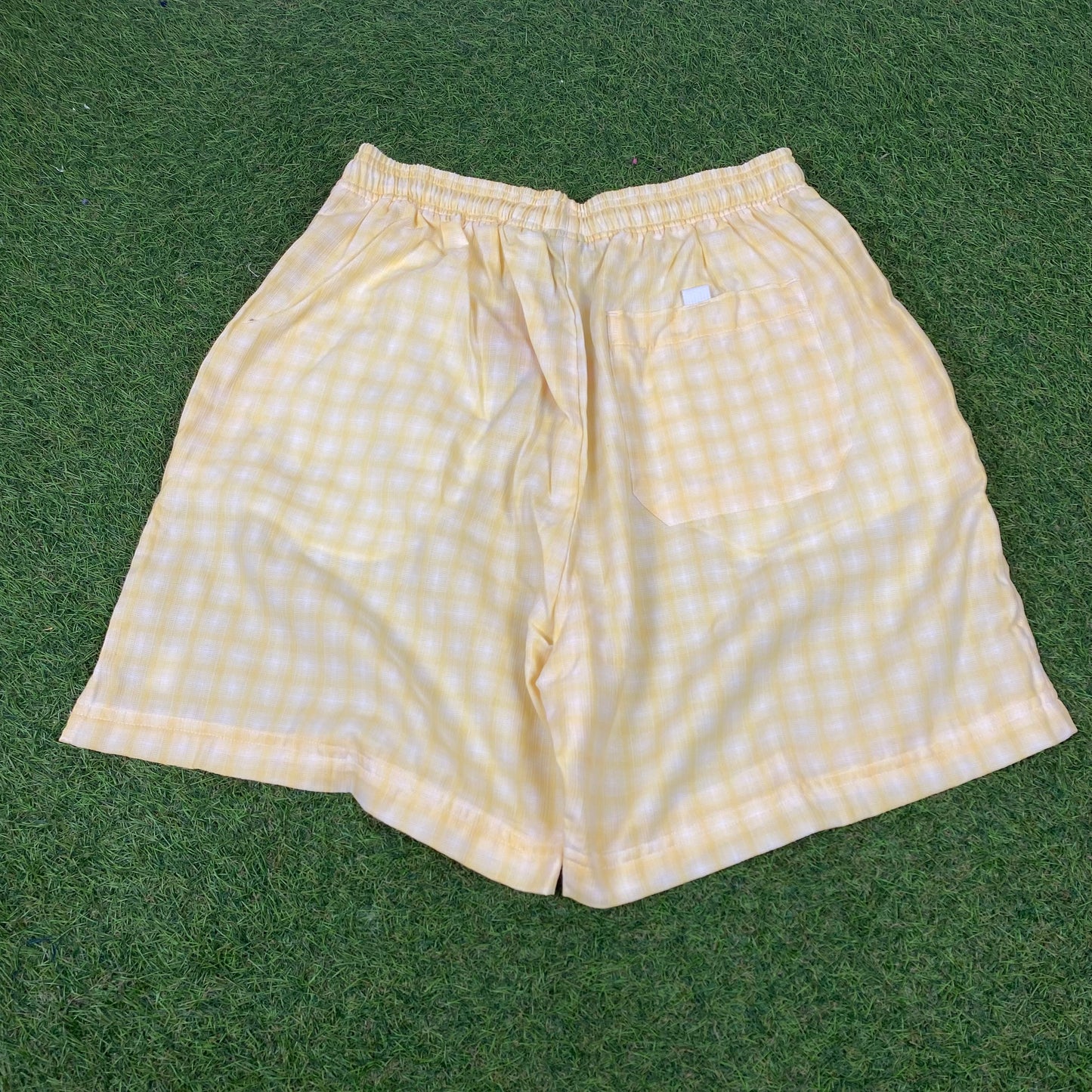 90s Nike Challenge Court Shorts Yellow Medium