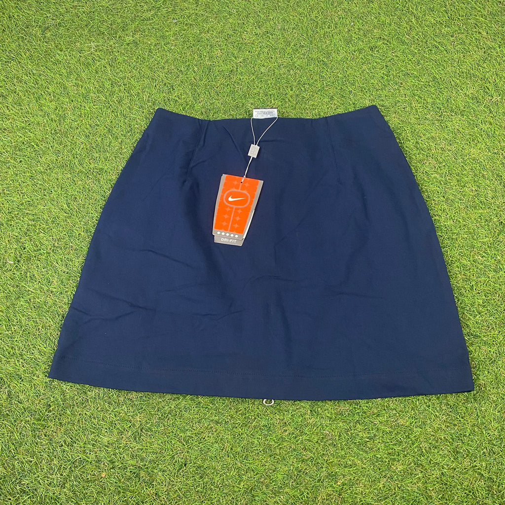 Vintage Nike Court Tennis Skirt Blue Small