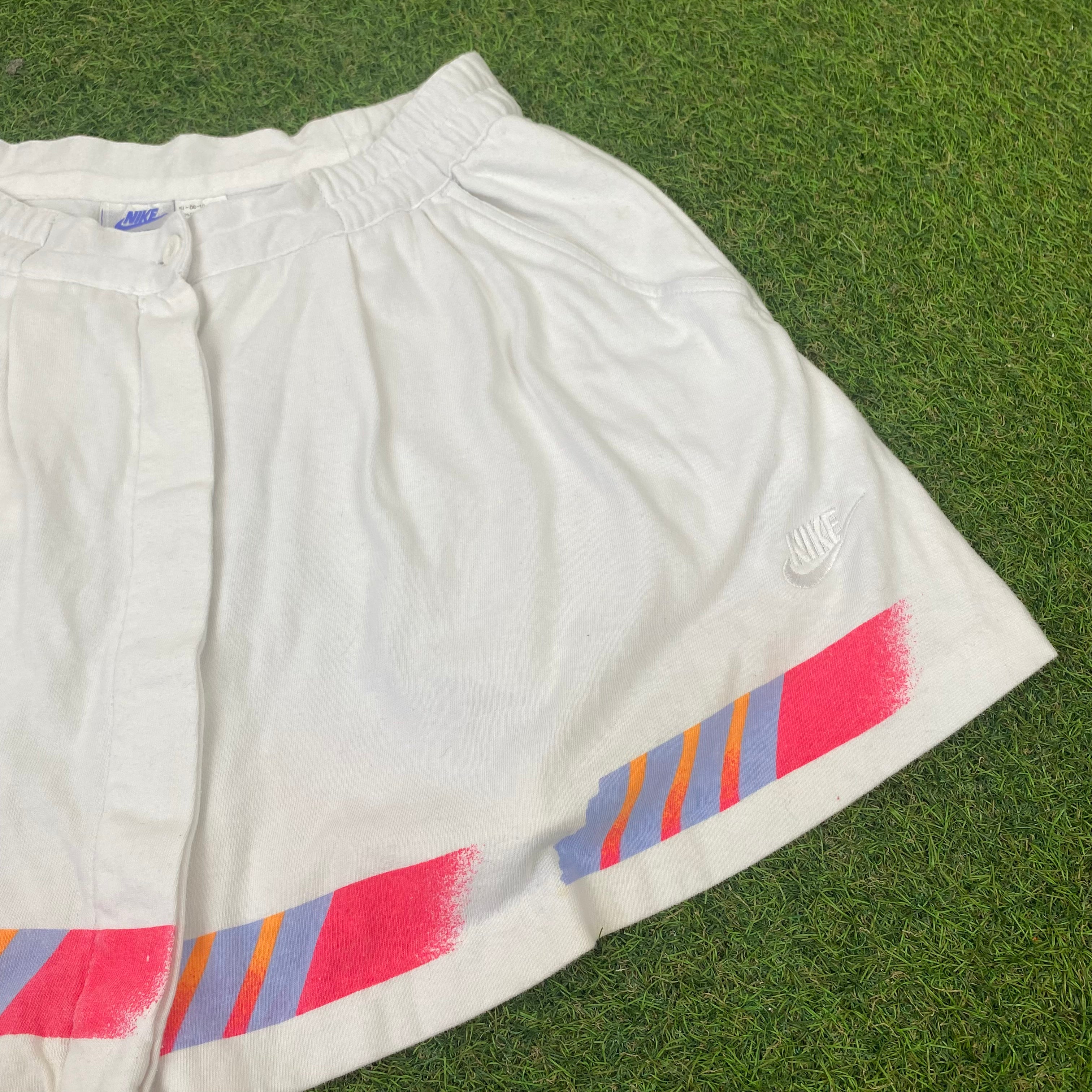 90s Nike Challenge Court Cotton Skirt White Large