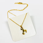 Scorpion Charm Necklace Chain Gold
