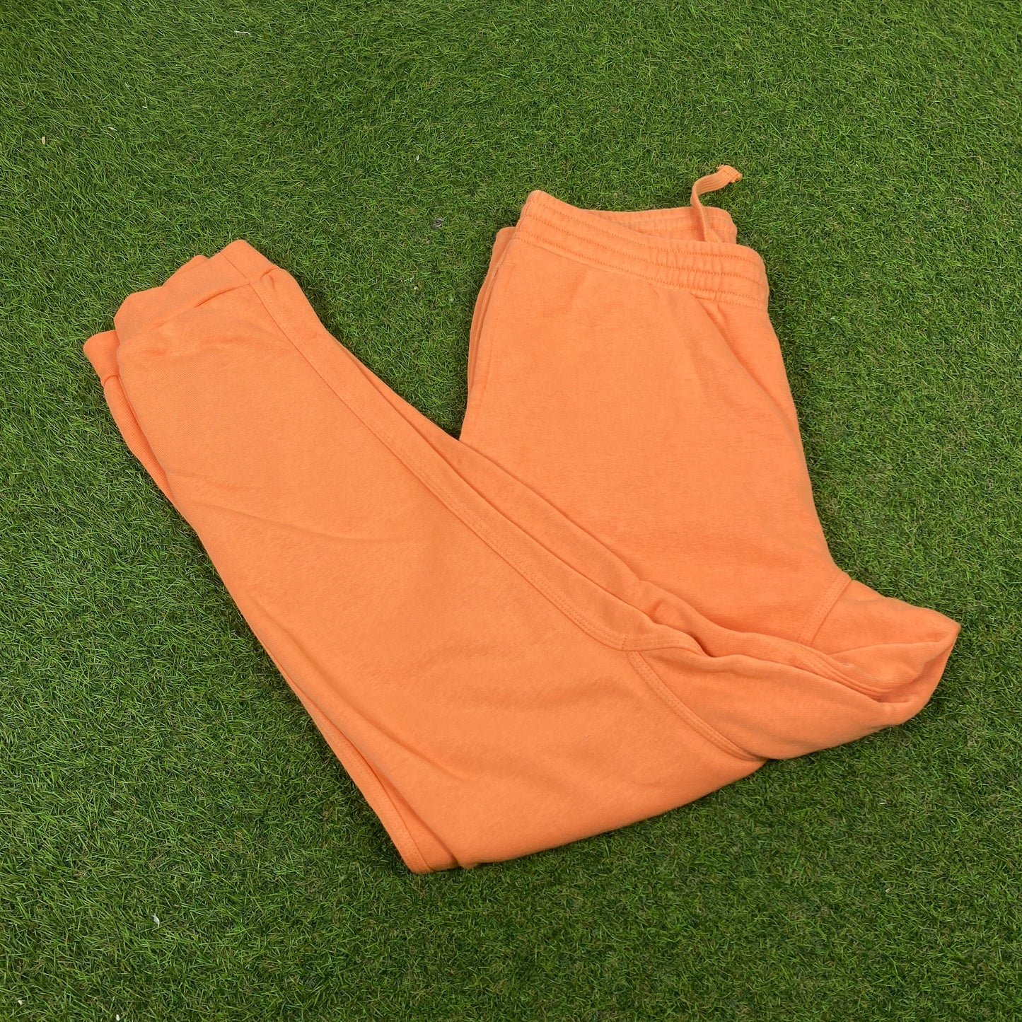 00s Nike Cotton Joggers Orange Medium