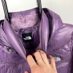 90s The North Face Puffer Jacket Purple XS