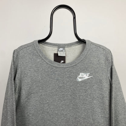 00s Nike Sweatshirt Grey Medium