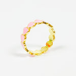 Vintage Heart Band Ring Gold