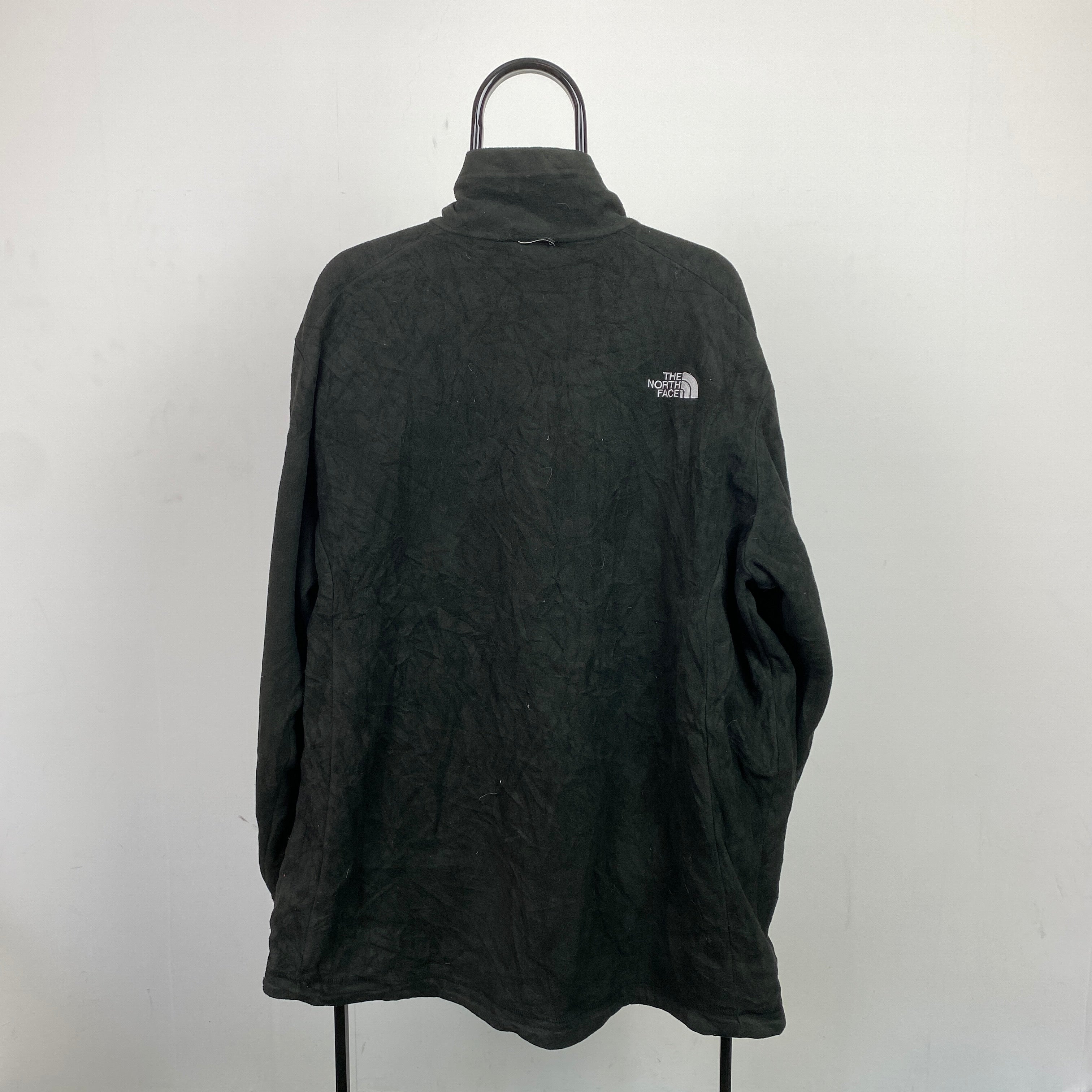 00s The North Face Fleece Sweatshirt Black XXL
