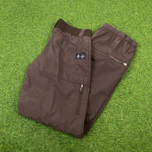 00s Nike ACG Zip Off Cargo Trousers Joggers Brown Small