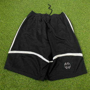 00s Adidas Zip Pocket Basketball Shorts Black Medium