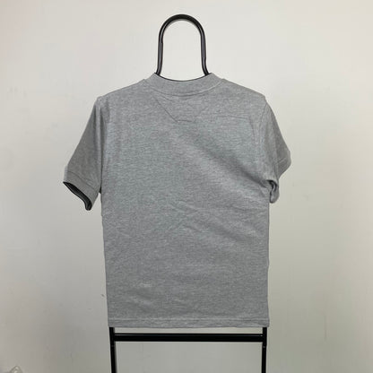 00s Nike Centre Swoosh T-Shirt Grey XXS