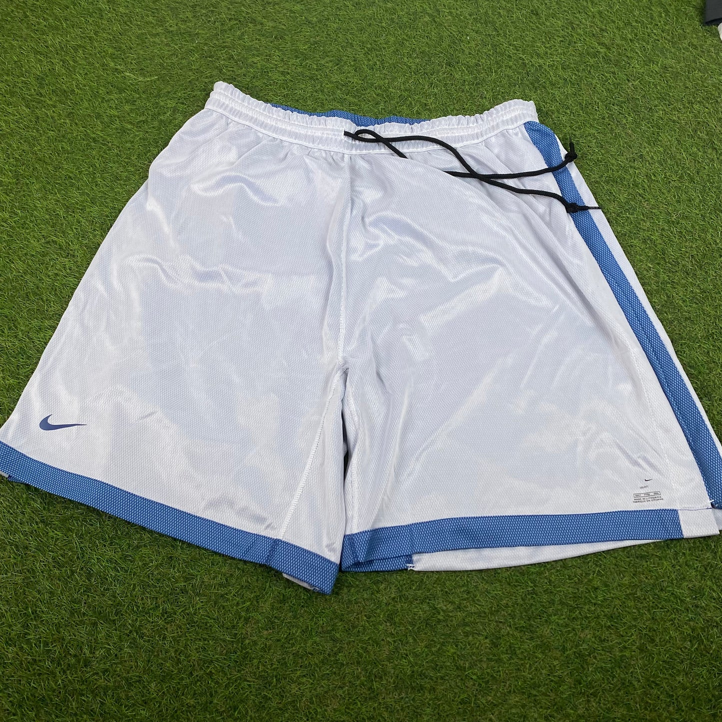 00s Nike Reversible Basketball Shorts Blue XXL