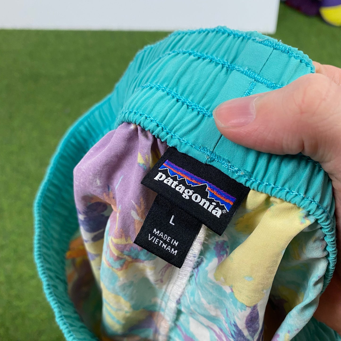 Retro Patagonia Baggies Shorts Blue XS/XXS