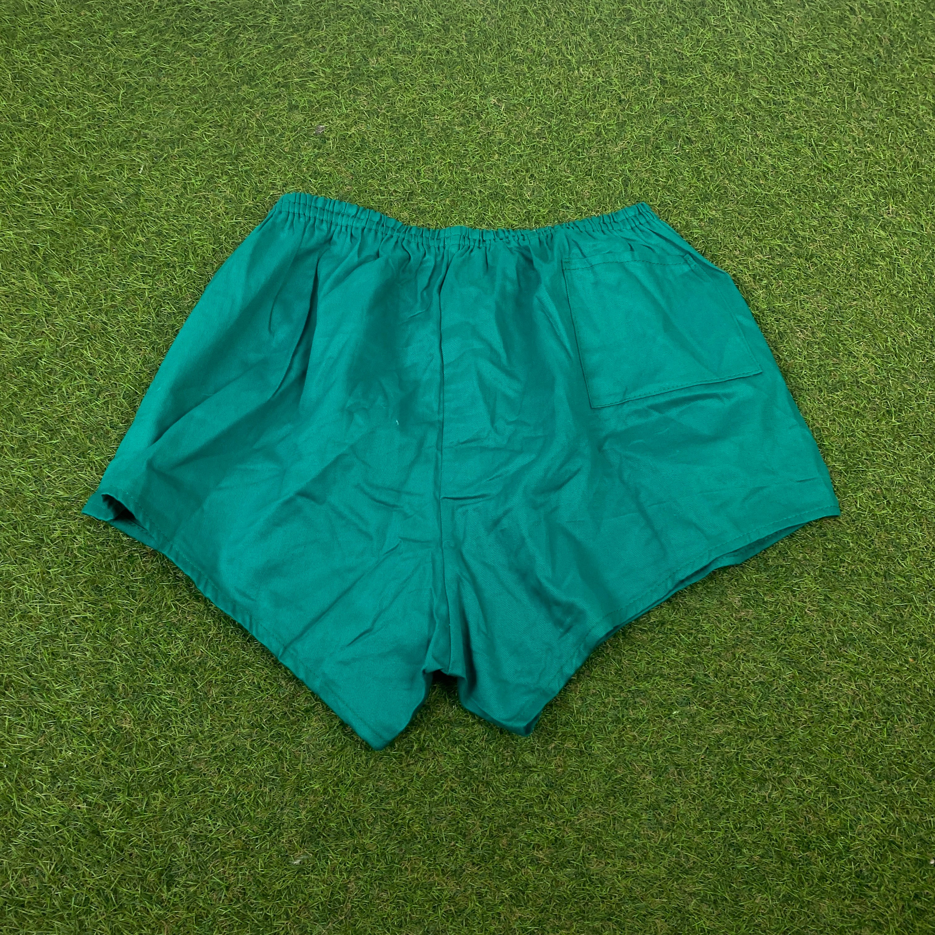 Retro Sprinter Shorts Green Medium