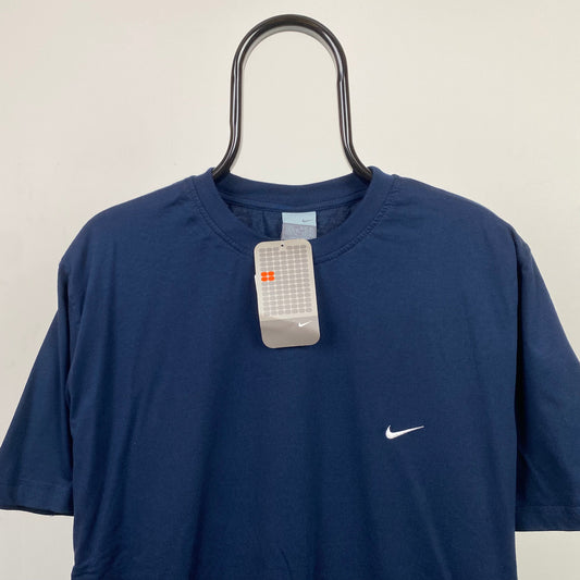 00s Nike T-Shirt Dark Blue XS