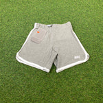 Vintage Nike Cotton Shorts Grey XXS/XXXS