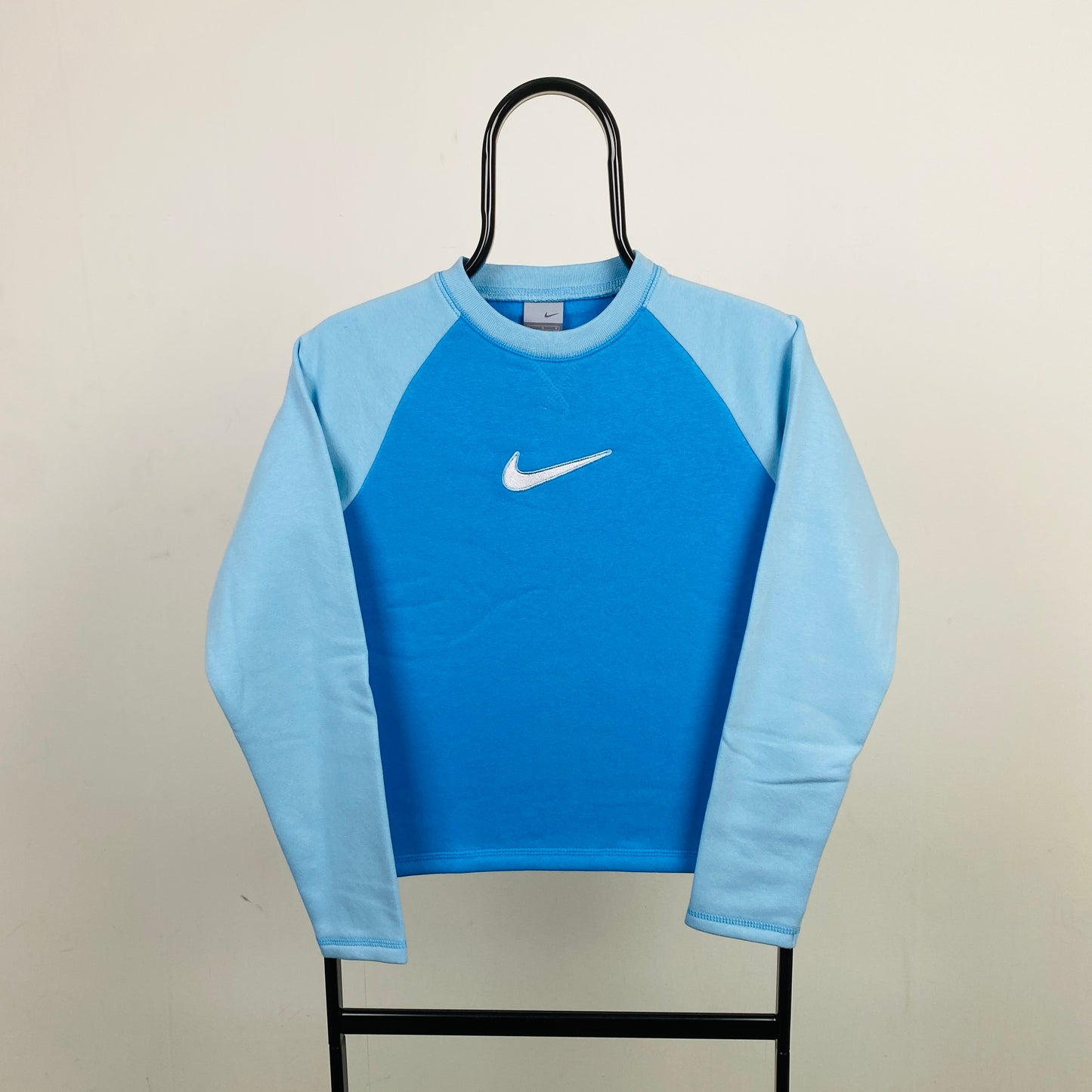 00s Nike Sweatshirt Blue XS