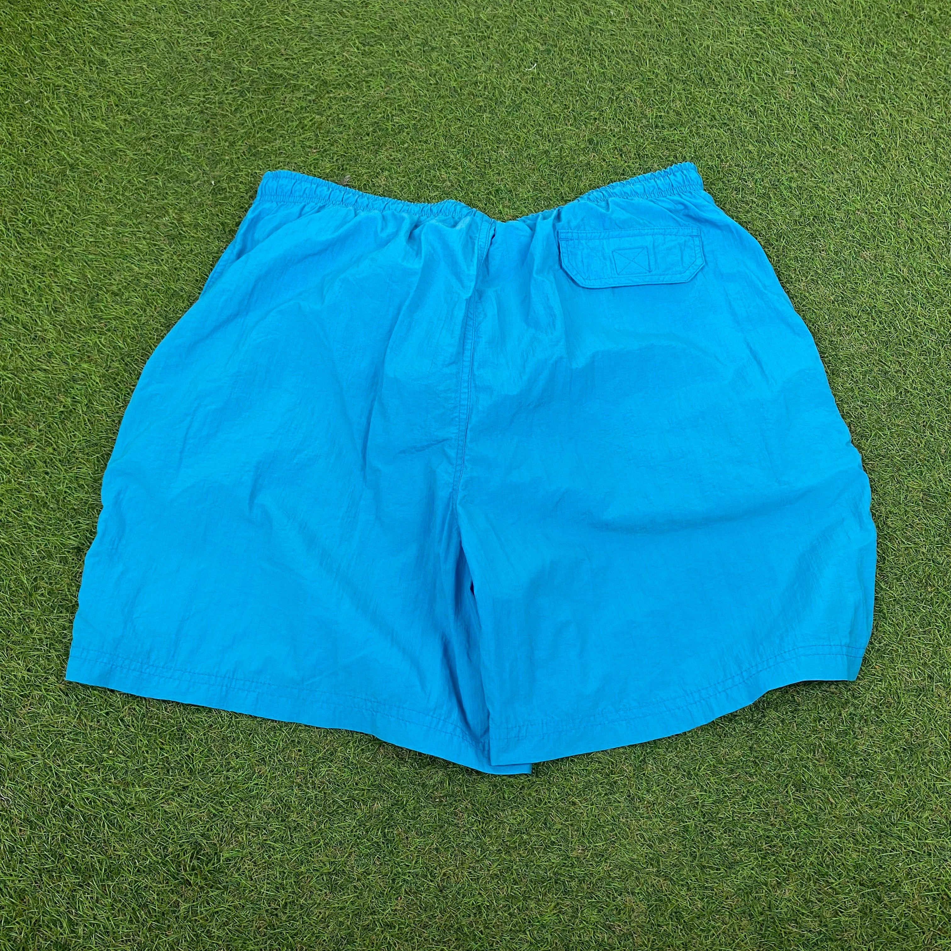 Retro Swim Shorts Blue XL