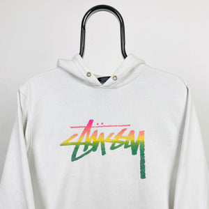 Retro 00s Stussy Hoodie White Medium – Clout Closet