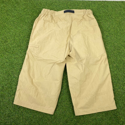 90s Nike ACG Belted Cargo Shorts Brown XL