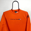 90s Nike Sweatshirt Orange XXS