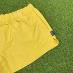 Retro Patagonia Baggies Shorts Yellow Medium