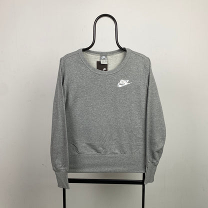 00s Nike Sweatshirt Grey Medium