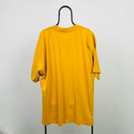 90s Nike T-Shirt Gold Yellow XXL
