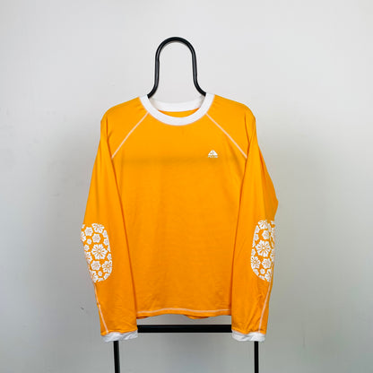 00s Nike ACG Long Sleeve T-Shirt Orange XL