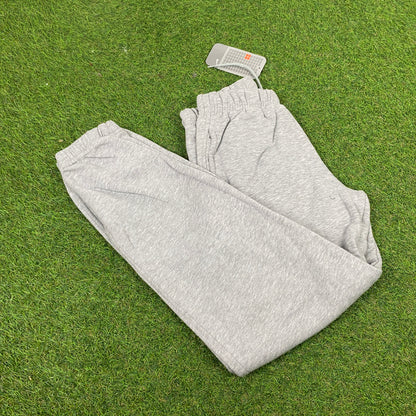 00s Nike Cotton Joggers Grey XS