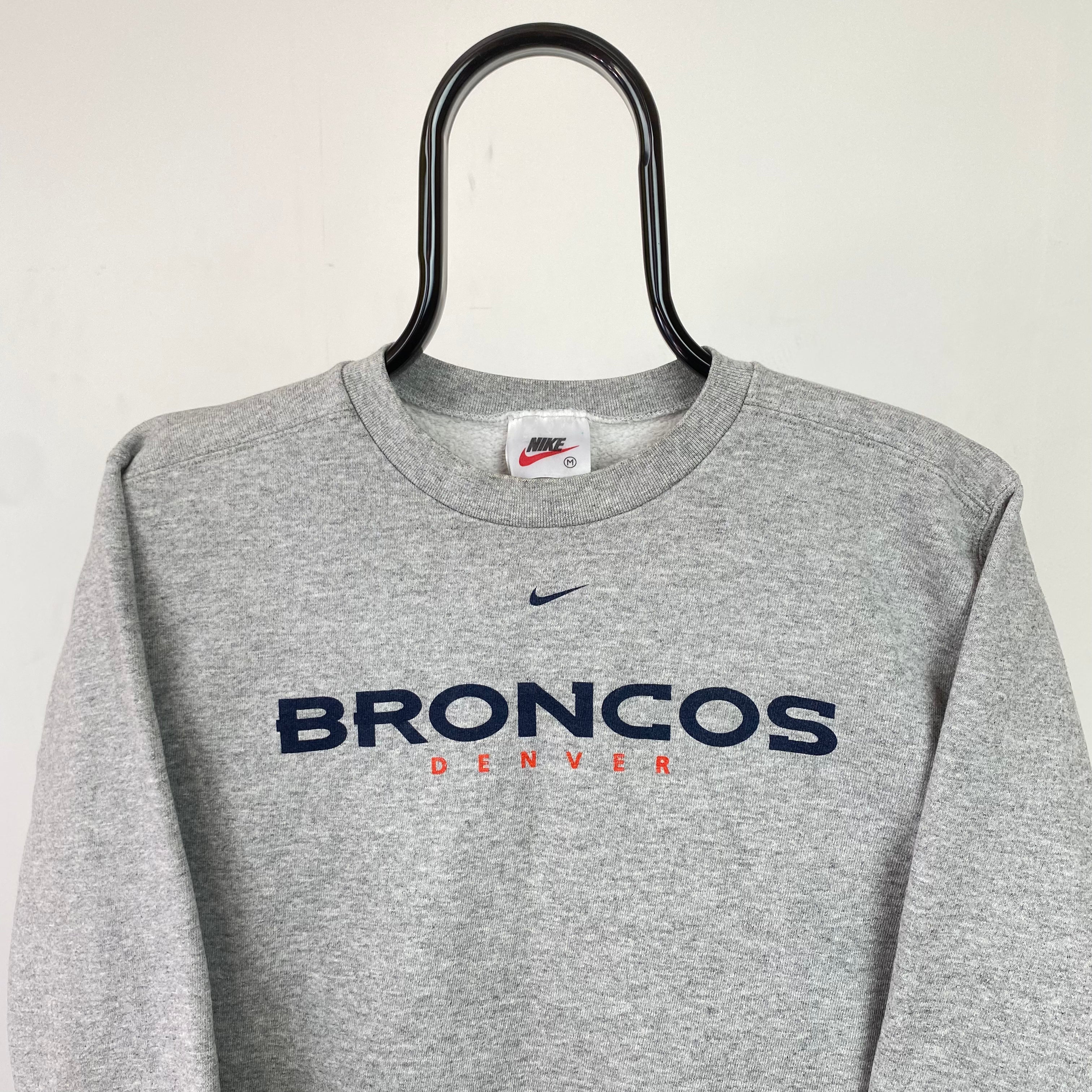 90s Nike Denver Broncos Sweatshirt Grey XS – Clout Closet