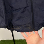 90s Nike Court Windbreaker Jacket Blue Medium