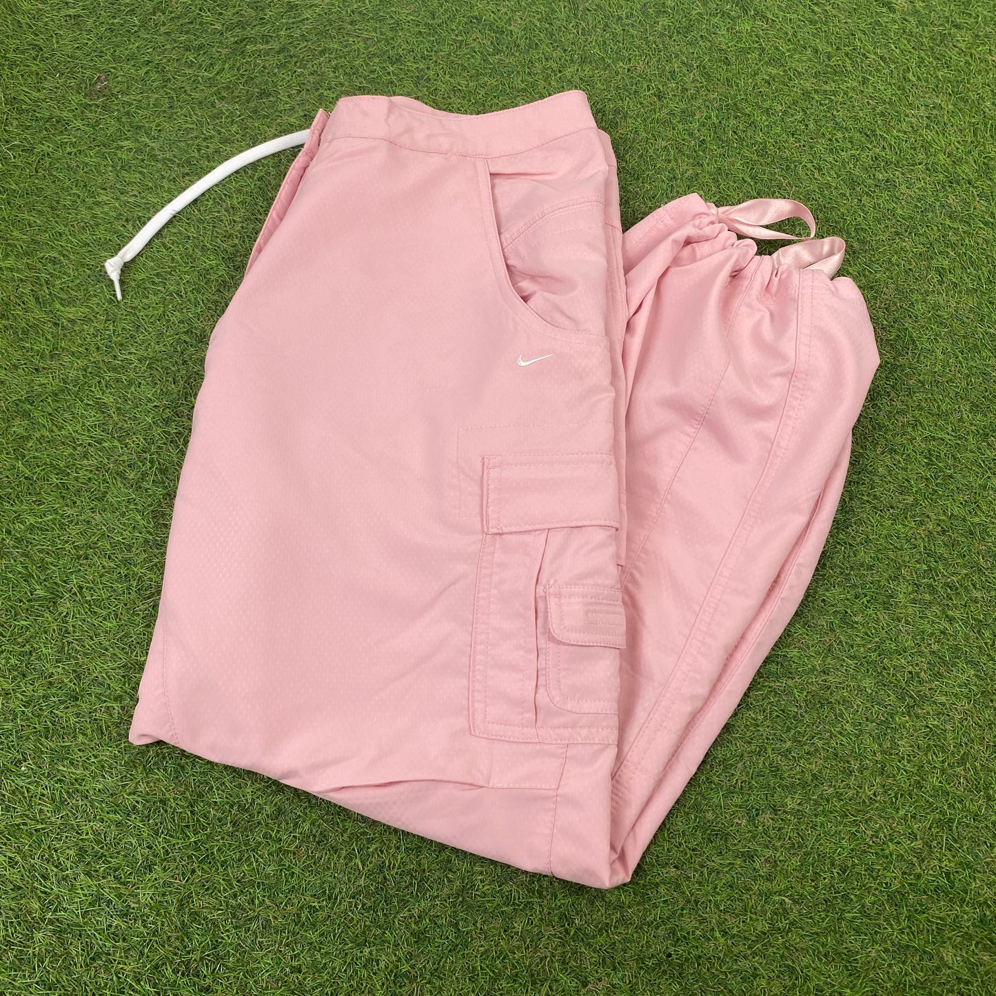 00s Nike Parachute Cargo Joggers Pink Medium