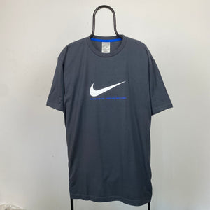 00s Nike Swoosh T-Shirt Grey 3XLT