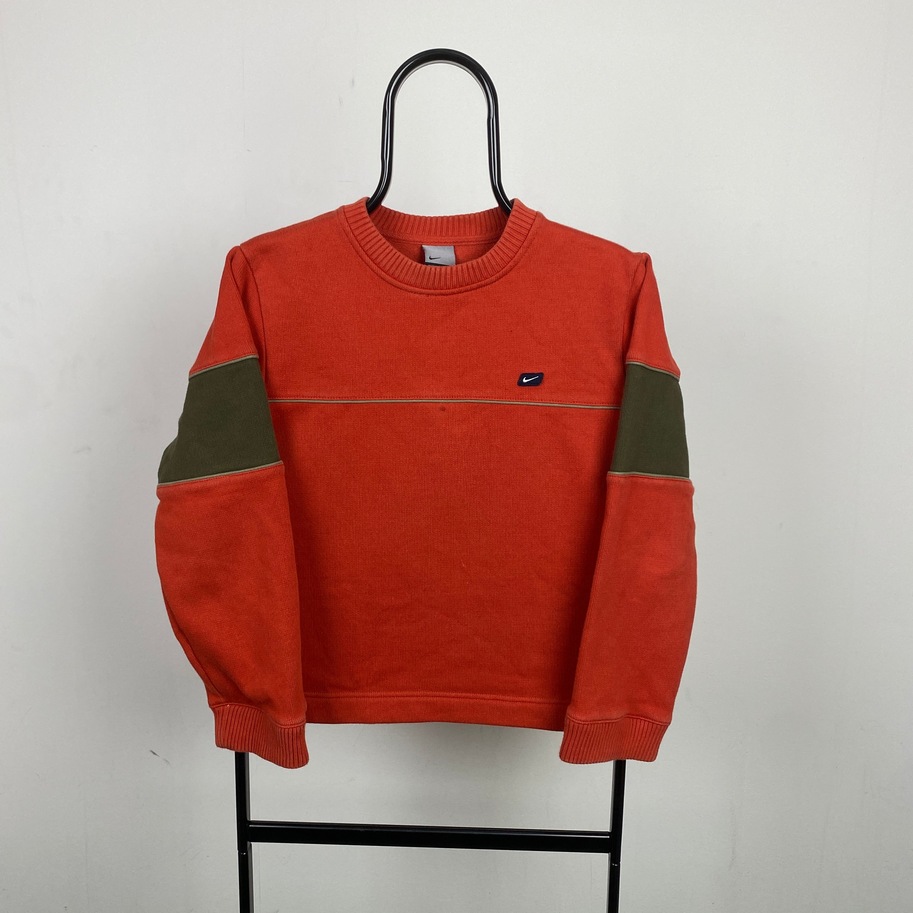 00s Nike Sweatshirt Orange XS