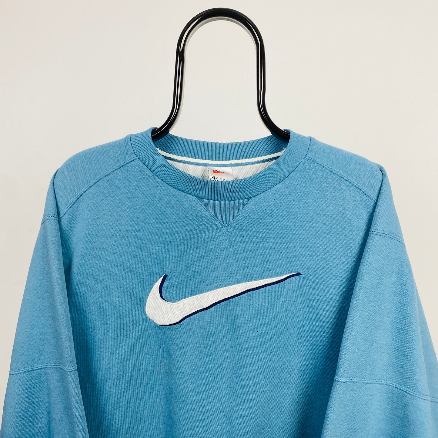 90s Nike Sweatshirt Blue Small