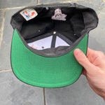 Retro Chicago Bulls Snapback Hat Cap Black