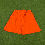 Vintage Nike Cotton Shorts Orange XXS