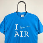 00s Nike Air T-Shirt Blue Large