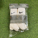 Deadstock Nike Socks White 6 Pack