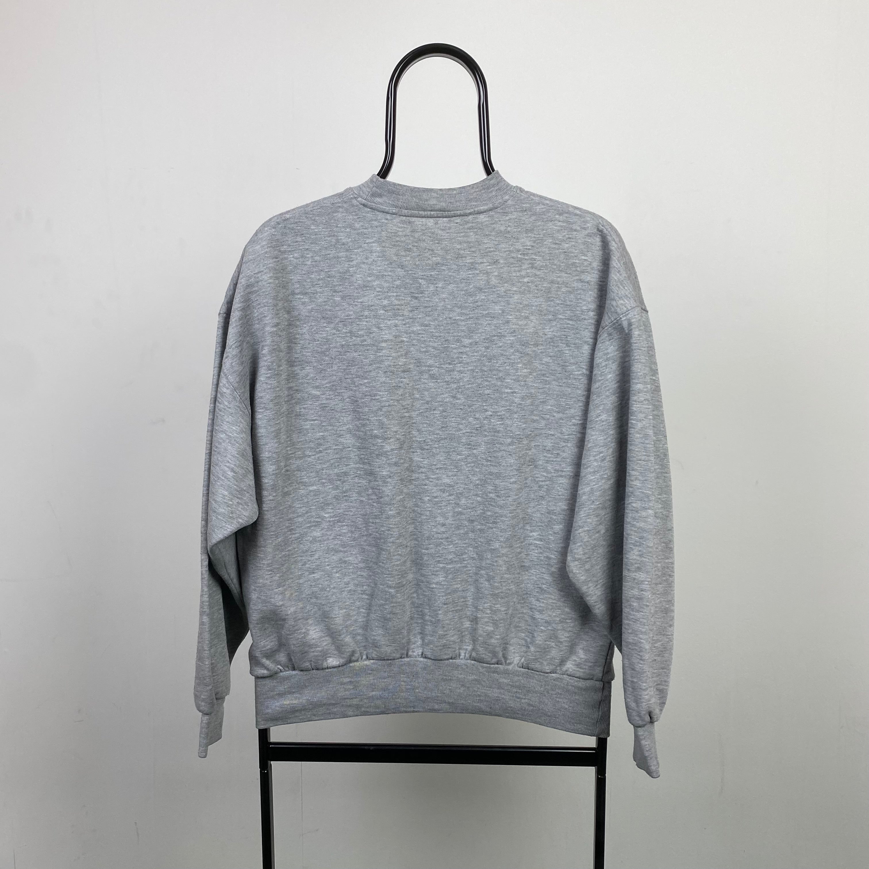 90s Reebok Sweatshirt Grey Small
