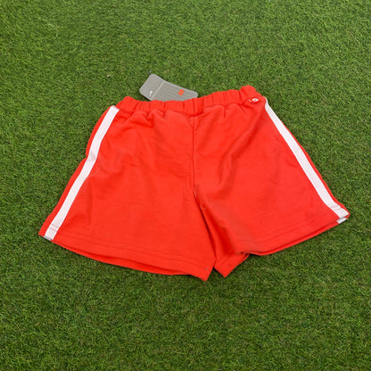 00s Nike Cotton Sprinter Shorts Red XS