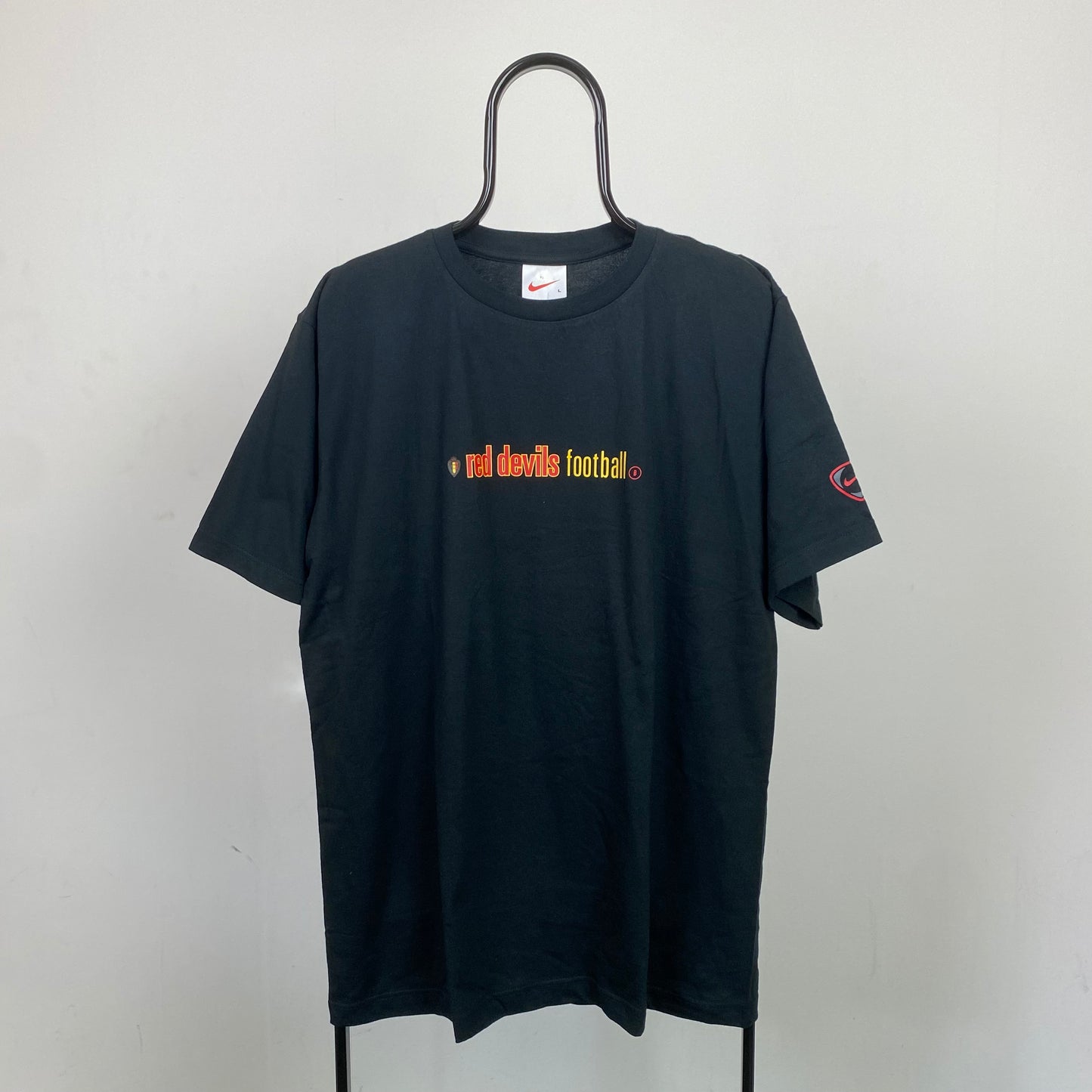 90s Nike Belgium T-Shirt Black XXL