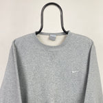 00s Nike Sweatshirt Grey Medium