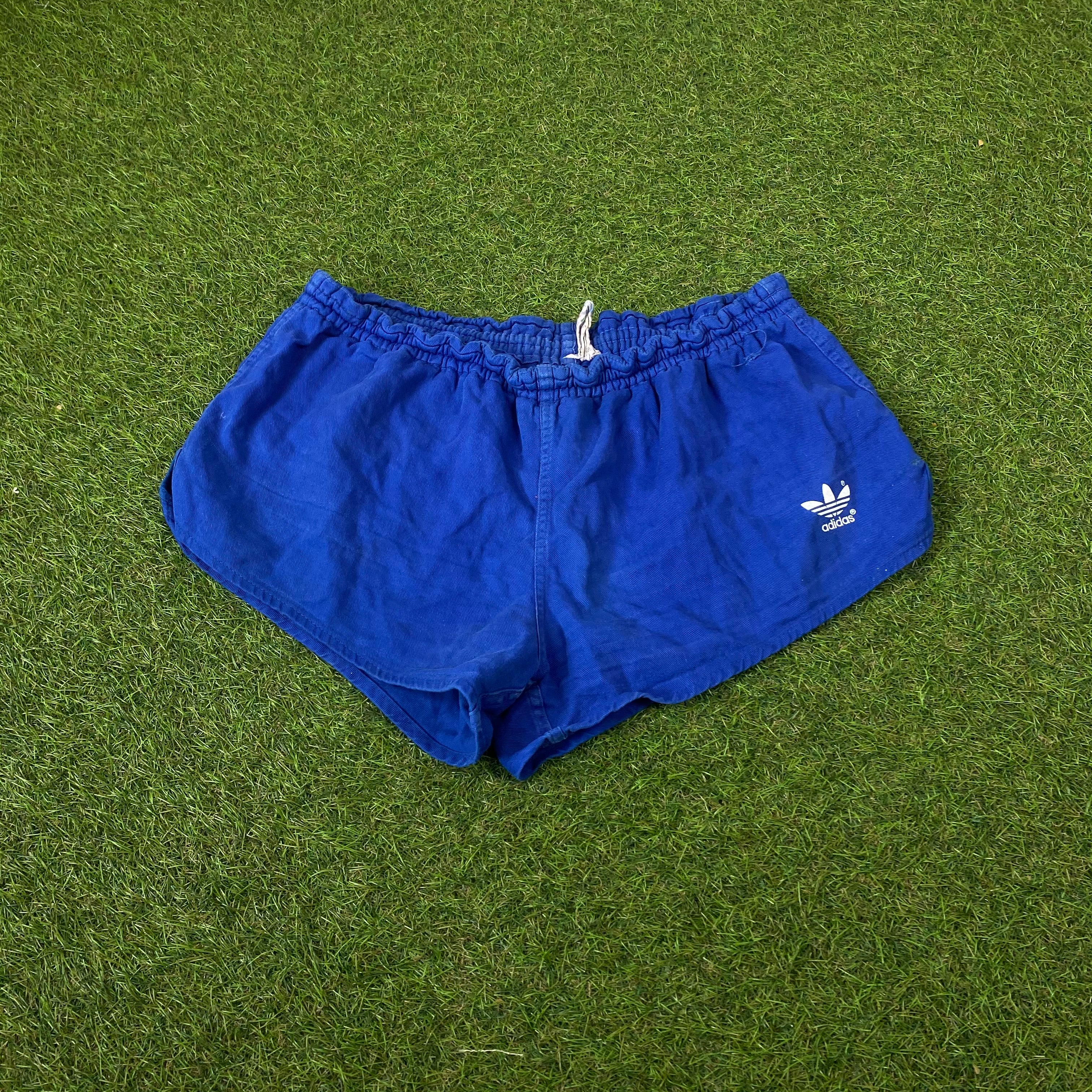 Adidas Cotton Sprinter Shorts Blue Medium