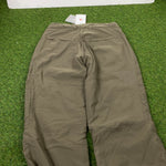 Vintage Nike ACG Thermal Cargo Trousers Joggers Brown Small/XS