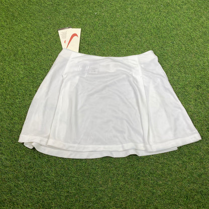 90s Nike Challenge Court Skirt White Medium