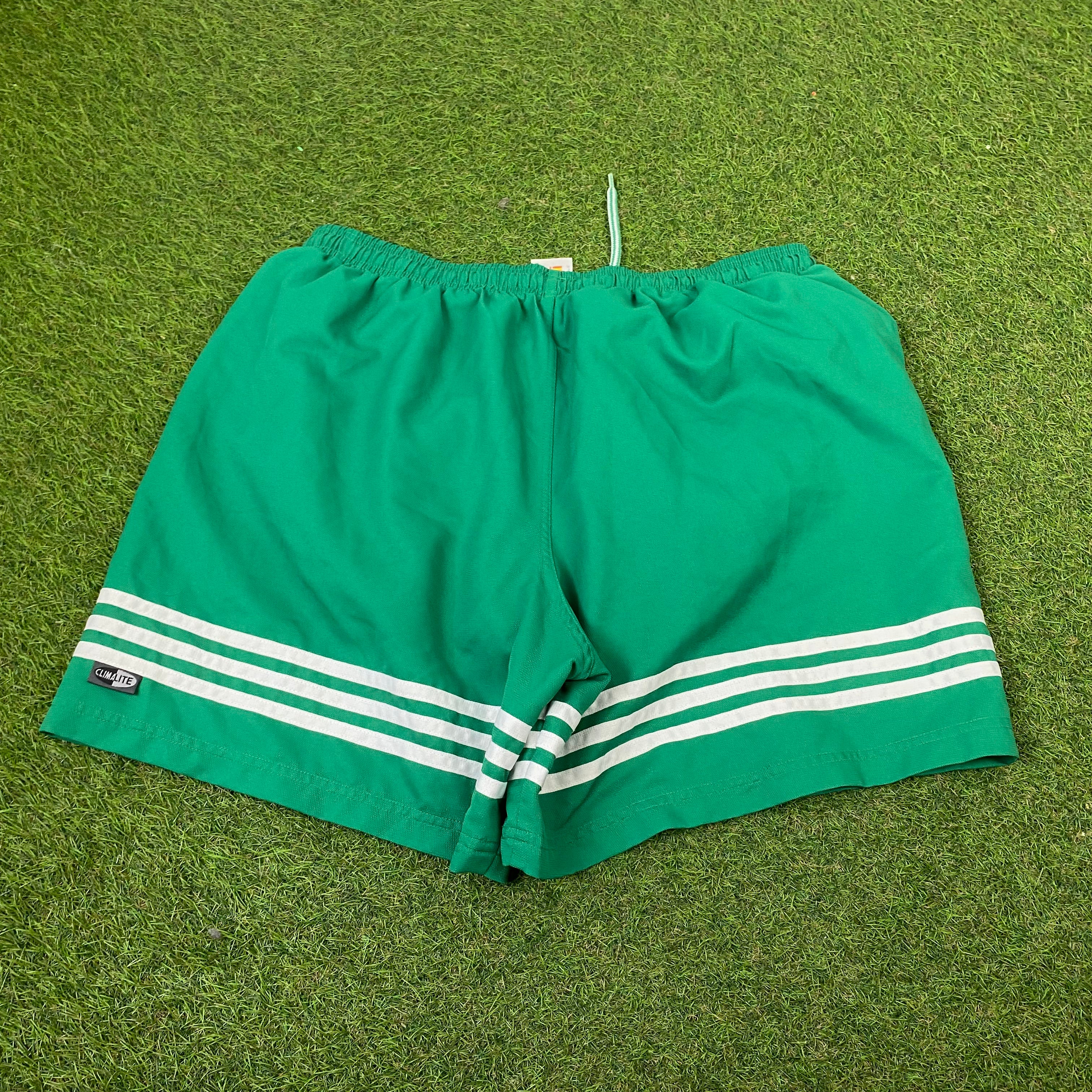 90s Adidas Shorts Green XL